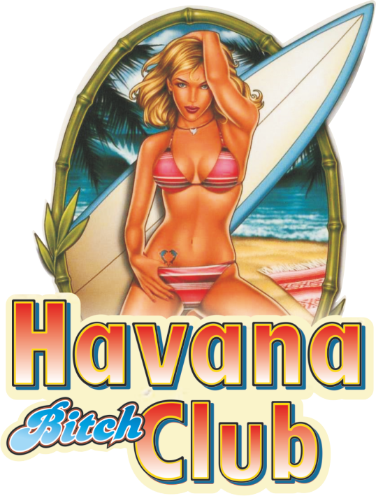Aufkleber- Pin up Havanna P8