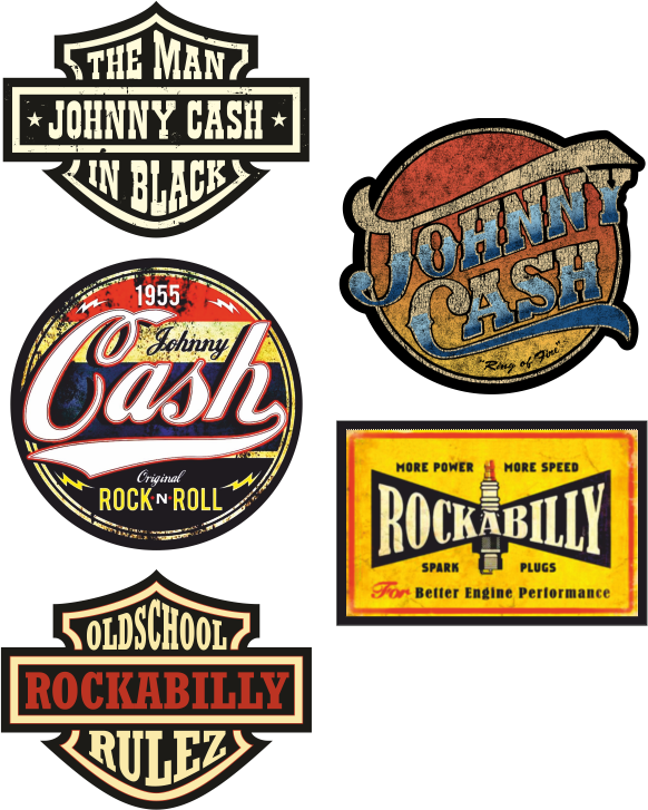Rockabilly - Cash -Set S19