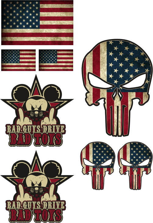 Punisher US Flag -Set S21