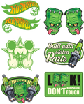 Aufkleber-Set Green S31