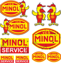 Aufkleber-Set Minol Pirol S32