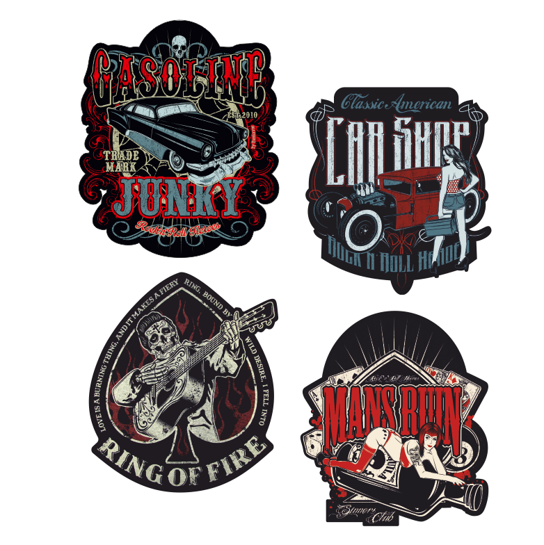 Rockabilly Oldschool III -Set S47