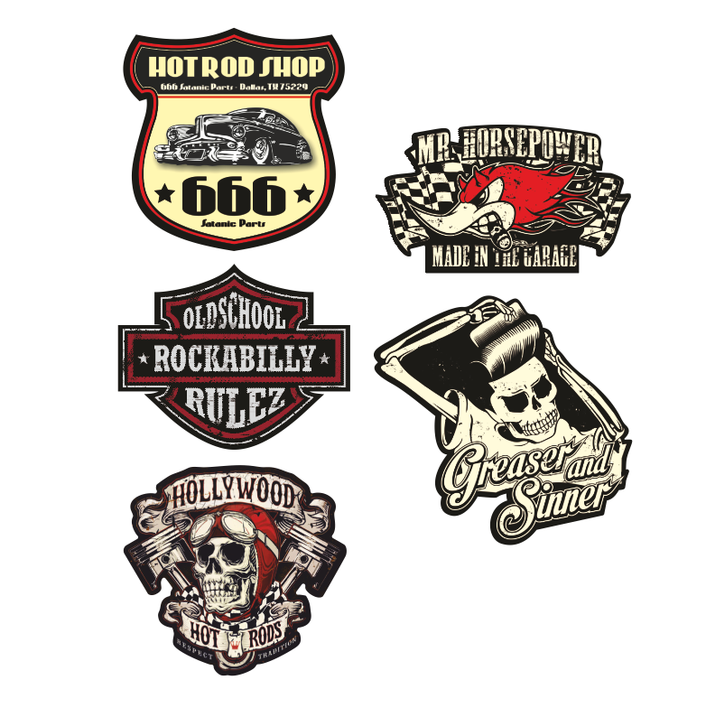 Rockabilly Oldschool -Set S49