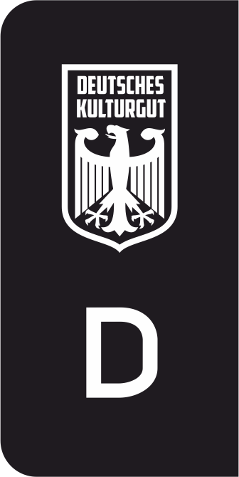 Aufkleber Kennzeichen Euro - T5