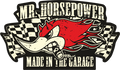 Aufkleber Horsepower Garage - U4