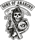 Aufkleber Sons of Anarchy - U6