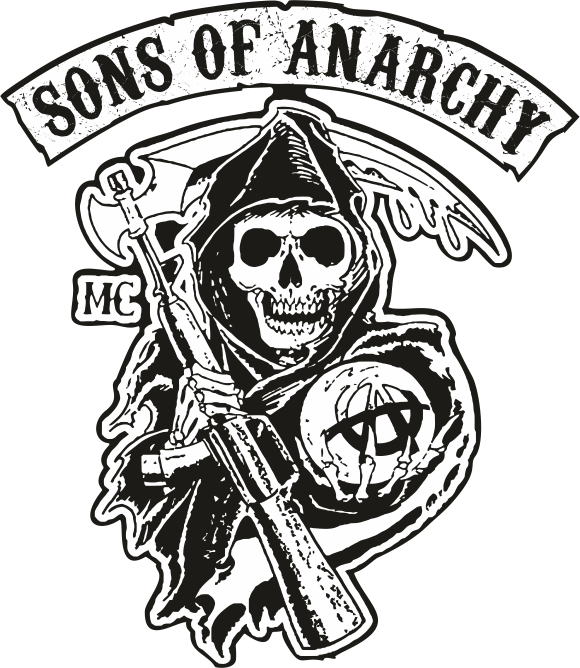 Aufkleber Sons of Anarchy - U6