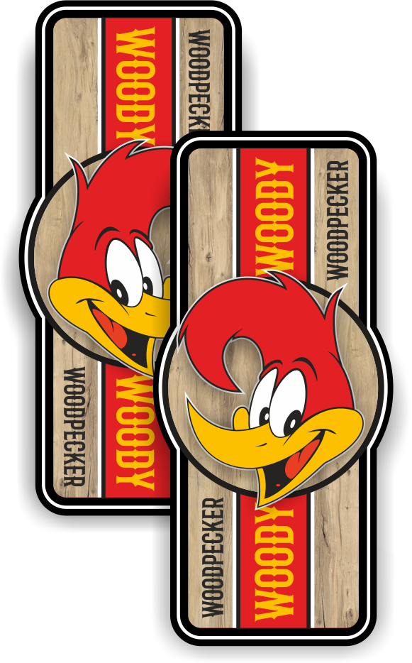 Aufkleber Good Woodpecker - T29